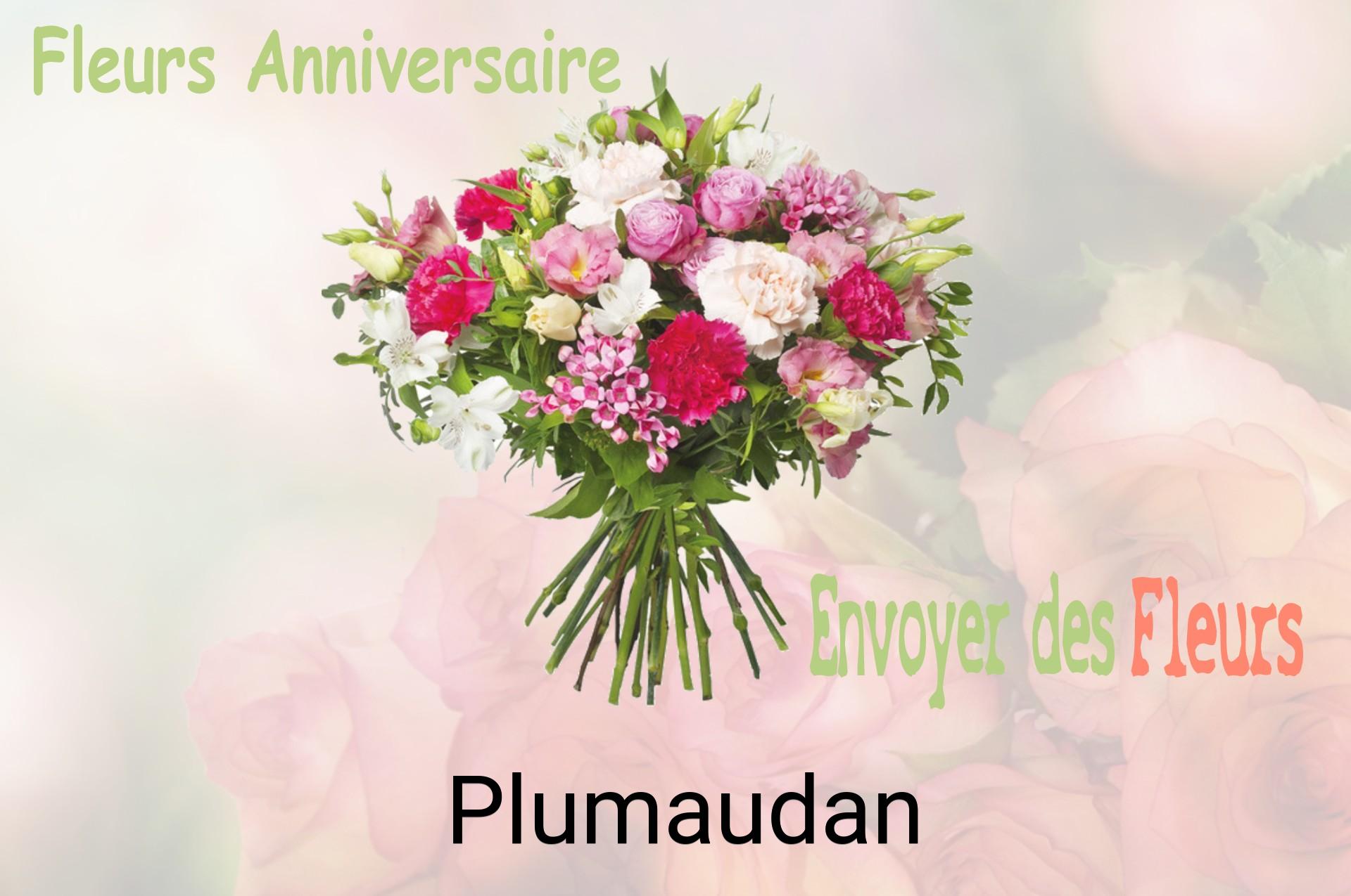 Bouquet de fleurs d’anniversaire livré à Plumaudan