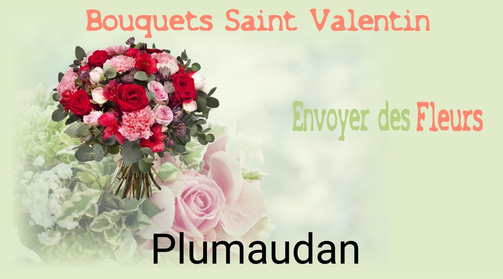 Roses de Saint-Valentin livrées à Plumaudan